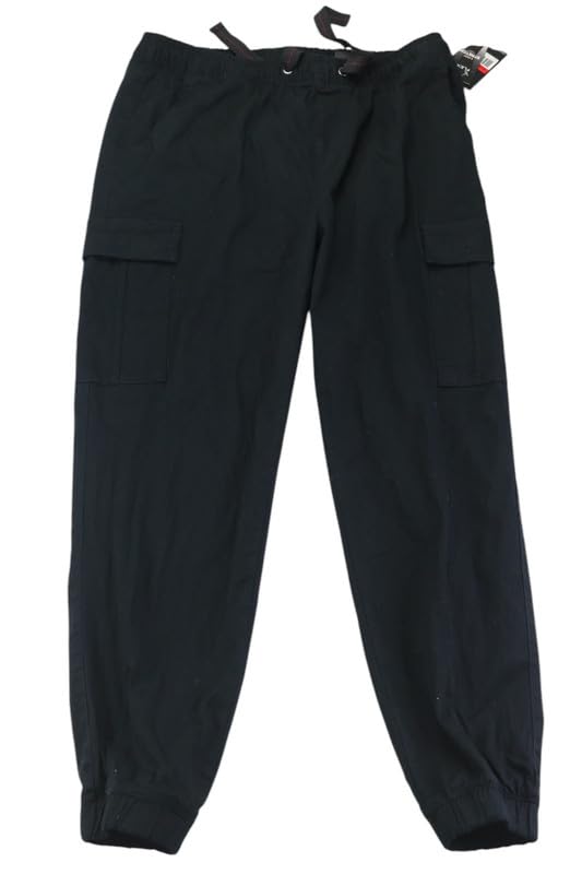 Galaxy by Harvic Men's Slim Fit Stretch Cargo Jogger Pants (Black, Large)3