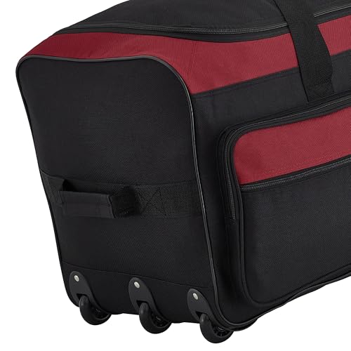 Image of Travelers Club 36 inch Asgard 3-Wheel Rolling Duffel Bag