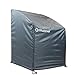 TRUESTAR Housse de Chaise empilable de Jardin Imperméable | Oxford + revêtement PU | Housse de terrasse pour chaises empilables Protection de Meubles d'extérieur (85 x 65 x 114 cm)