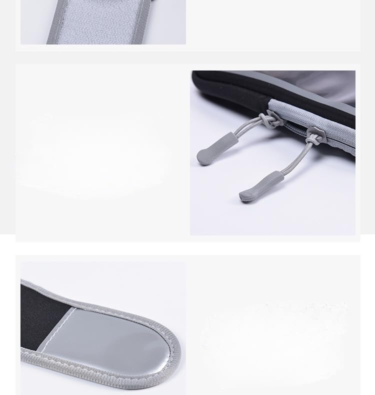 Miniatura 6 de Brazalete transparente con soporte para teléfono para correr, funda protectora deportiva adecuada para varios teléfonos inteligentes, bolsa