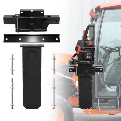 Universal Tractor Chainsaw Holder with Saw Scabbard | No-Drill (L)