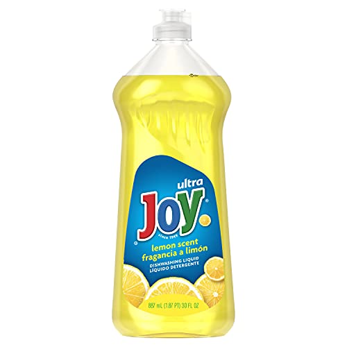 Joy Ultra Dishwashing Liquid, Lemon Scent, 10 Count, 30 Ounce Bottles #TOP21
