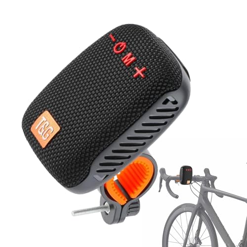 Fahrrad-Radio, Motorrad-Lautsprecher, 500 mAh wasserdichter Lautsprecher, Motorrad-Radio - Mountainbike-Zubehör, Outdoor-Stereo-Lautsprecher, Reisefahrrad-Lautsprecher, V-Radio