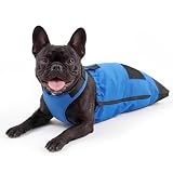 Sadnyy Drag Bags for Paralyzed Dogs & Cats, Adjustable Disabled Pet Mobility Aid with Breathable Mesh, Dog Wheelchair for Hind Legs, Easy On/Off, Adjustable Fit, Protects Chest & Limbs(Blue,S)