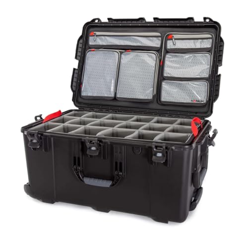 Maleta rígida NANUK 965 Pro para cámara con ruedas y divisores miniatura 4
