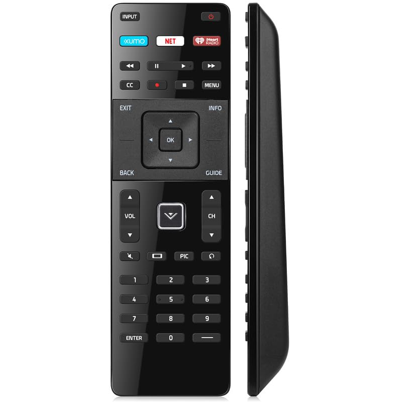 Image of Universal XRT122 Remote for All VIZIO 4K /UHD /HD /HDR /LED /LCD SmartCast Smart TVs, for VIZIO D-Series, E-Series, No Need to Program