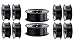 Produktbild PLA Filament 1,75mm 3D Drucker oder Stift 10 er Set 10x 1Kg schwarz