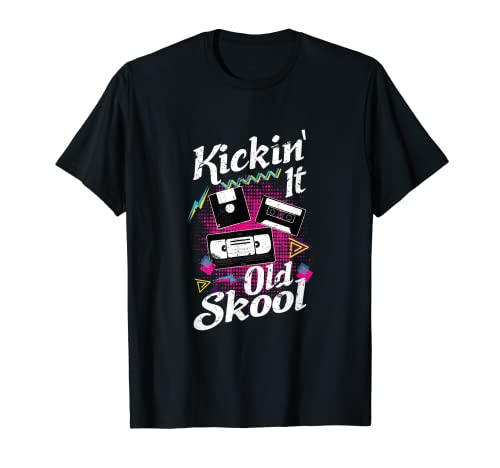 Kickin' it Old Skool | Legendary 90s Decade Hip Hop Design T-Shirt