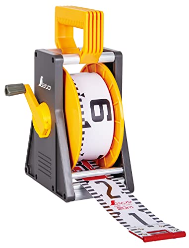 シンワ測定(Shinwa Sokutei) ロッドテープ ガラス繊維製 20m巾60o リール付 JIS 77215