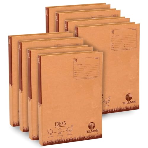 Image of TULMAN D Ring Binder Office File for A4 & Legal Size Documents & Certificate Holder - 38x3x26 CM -Khakhi Pack of 6
