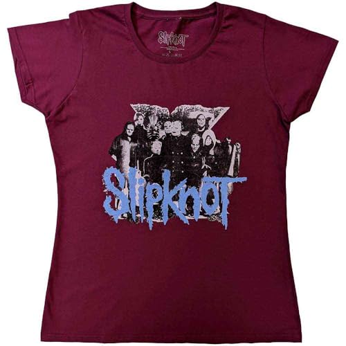 T-Shirt Slipknot Femmes Idéal pour Concerts et Festivals