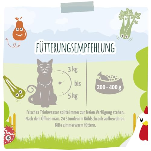 MjAMjAM - Premium Nassfutter für Katzen - Chicks & Friends Box, 12er Pack (12 x 125g), getreidefrei mit extra Fleisch 4