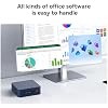 Beelink SER3 Mini PC, AMD Ryzen 3 3200U(up to 3.5GHz) 2C/4T, Mini Computer 16GB DDR4 RAM 500GB SSD, Mini Desktop Computer 4K@60Hz Dual HDMI Display WiFi6/BT5.2/WOL/HTPC/W-11 Pro