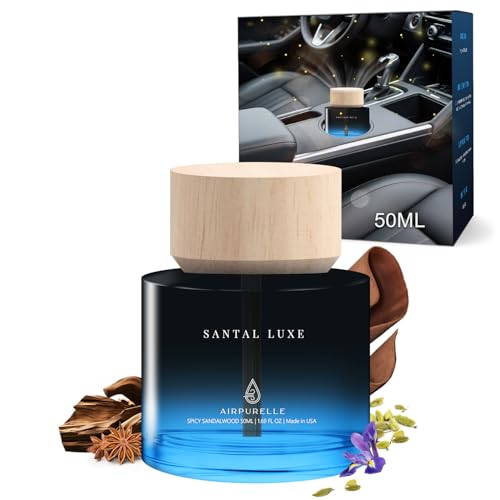 Car Air Freshener 50ML (1.7 FL OZ) Car Air Fresheners Perfume - Spicy Sandalwood Fragrance Oil Air...