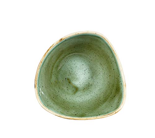 Churchill Stonecast -Triangle Bowl Schüssel- 26cl, Farbe wählbar (Samphire Green) Cover