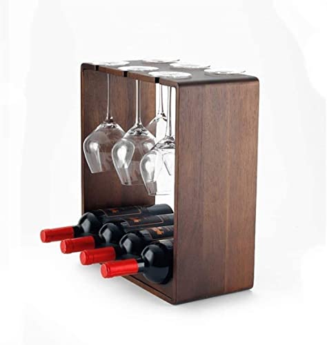 Soporte para botellas de vino madera 39.4x18.2x42.2 cm miniatura 5