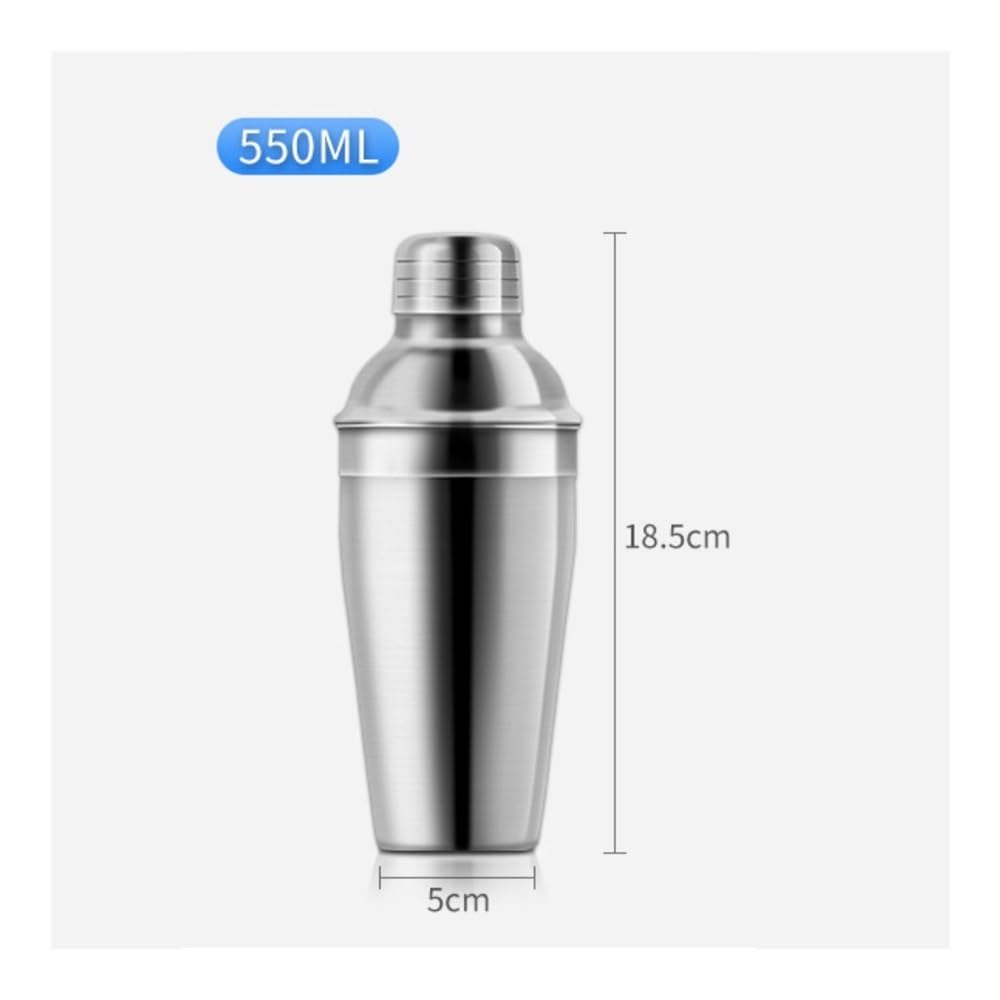 Shaker per cocktail Shaker for cocktail in acciaio inossidabile, mixer da bar professionale - a prova di perdite