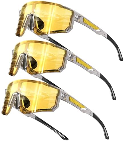 KALIYADI Polarized-Sunglasses-Men Sports Mens-Sunglasses Women: Sun Glasses with UV400 for Running Cycling Golf Fishing