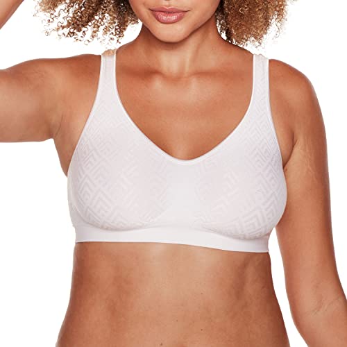 Bali Women's Comfort Revolution Wireless Bra, Full-Coverage Wirefree T-Shirt Bra, DF3484