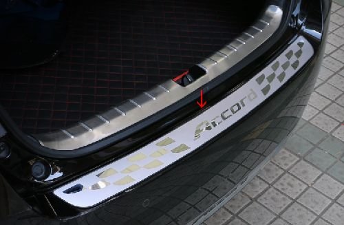 アコード ハイブリッド CR6 CR7 リア バンパー プレート 荷物 積み降ろし 傷防止 ホンダ車用 外装 ドレスアップ カスタム パーツ アクセサリー