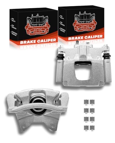 Image of TOVASTY 2PC Set Brake Caliper Left & Right Rear Side Set Compatible With Dodge Nitro 2007-2011 For Jeep Liberty 2008-2012 For Jeep Wrangler 2007-2017