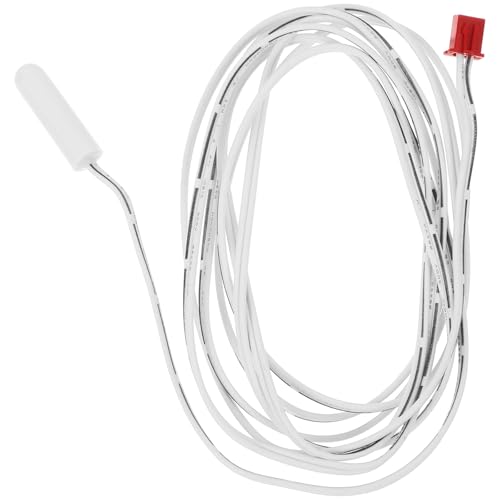 Healeved Capteur de Température Rouge pour Réfrigérateur Industriel et Domestique de Détection Multifonction pour Congélateur et Machine à Glaçons Accessoire Électroménager Précis et
