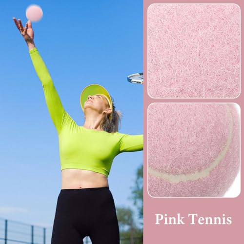 GAROZATION Trainings Tennisbälle 2 Stück Gummi Übungsbälle Für Anfänger Und Spieler Leichtes Spielzeug Für Grundschläge Und Aufschläge