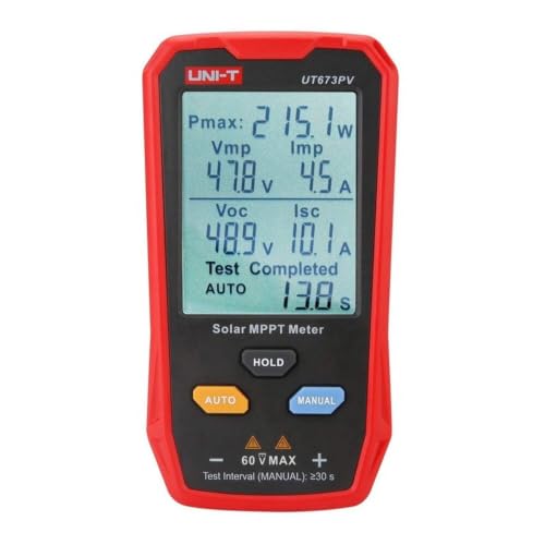 UNI-T UT673PV MPPT Solar Panel Tester
