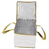 TIDTALEO 保温蛋糕袋 大容量 保冷バッグ 防水不織素材 持ち手付き 安定設計