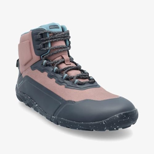 GROUNDIES All Terrain High 2.0 Women's Hiking Shoes - Waterproof, Breathable, Recycled Materials, GH2 TrueSense Sole, Comfort Fit4