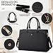 Imagen de RAINSMORE Bolso Mujer Grande Bolsos Universidad Mujer Impermeable Bolso Ordenador Portatil 15