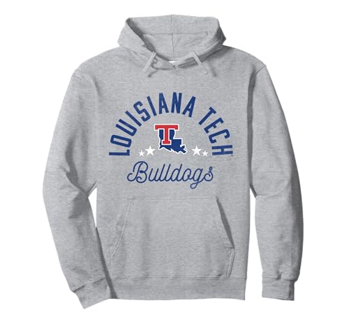 Louisiana Tech Bulldogs Logo Pullover Hoodie
