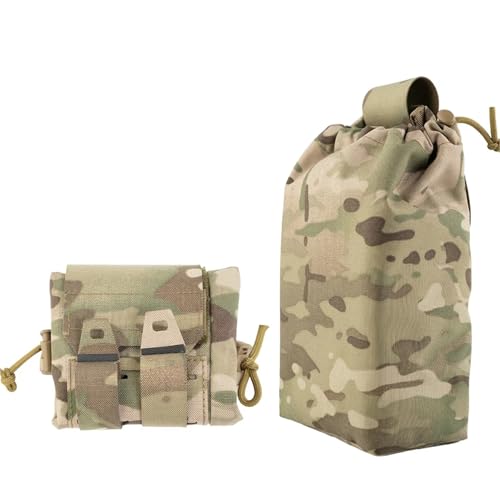 Sac recyclage pliable WLXW pour éviter de perdre vos chargeurs airsoft pendant le jeu
