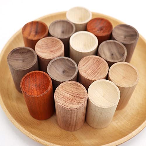 Houchu Essential Oil Diffuser Wooden Aromatherapy Round Home Office Car Diffuser Wooden Essential Oil Diffuser For Bedroom(Beech) #TOP6