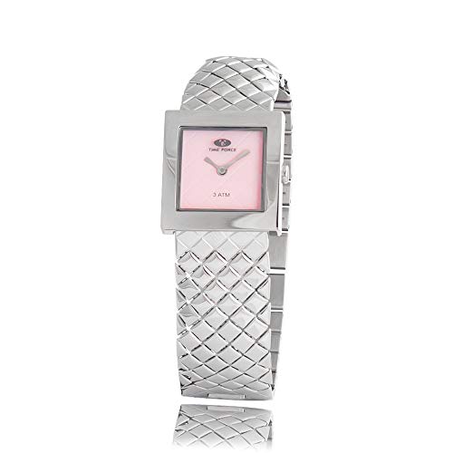 Imagen de Time Force Reloj Mujer Analogico Cuarzo con Correa de Acero TF2649L-04M-1