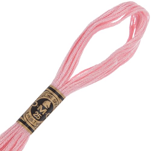 Image of Hobby Lobby DMC Cotton Embroidery Floss - 151 Very Light Dusty Rose | Set of 12