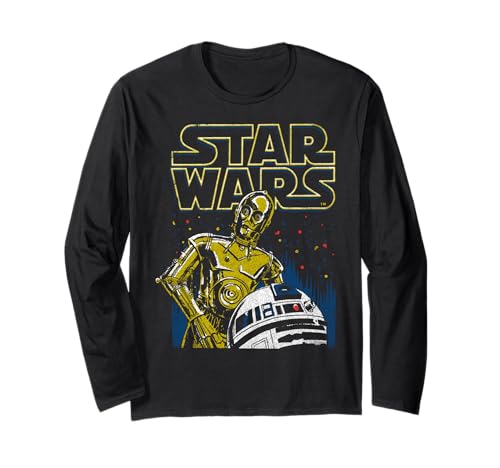 Star Wars R2-D2 cadeau idéal pour anniversaire de fan avec ce t-shirt manches longues imprimé
