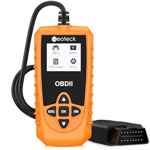 OBD2 Diagnosis Escáner OBD2 para Coche con Pantalla a Color 9 Protocolos OBD2 Scanner Soporta Vehículos con Protocolo OBDII/EOBD para Propietarios de Automóviles, Talleres de Reparación