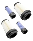 2 Pair Air Filter Replace LVU34503 LVU34504 Fit for John Deere 1023E 1025R 2025R 2026R Tractor,