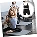 LIFKOME 1set Comfortable Women Yoga Solid Vest Shorts for Workout Breathable Activewear for Gym for All Indoor Fitness Activities