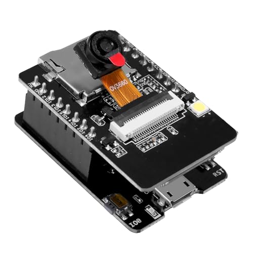 【Telecamera ad alta definizione】Scheda di sviluppo ESP32 CAM dotata di un modulo telecamera OV3660, con risoluzione di 2 milioni di pixel, immagini nitide, adatta per il monitoraggio intelligente, il riconoscimento facciale e i progetti IoT.
