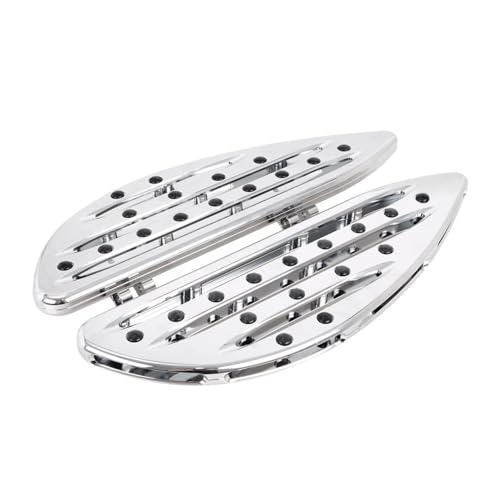Cale pied moto en alliage argenté durable pour Electra Glide