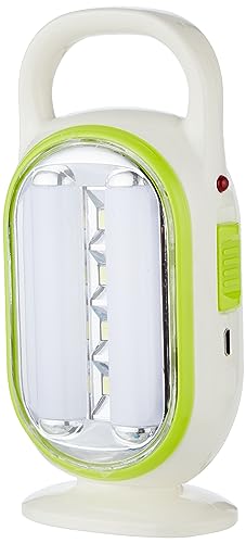Geepas LED Emergency Lantern- GE53038| Energy Efficient Design 22 Pieces Hi-Power LEDs and 5 Hours Working| Compact Portable and Light-Weight Design with Stand