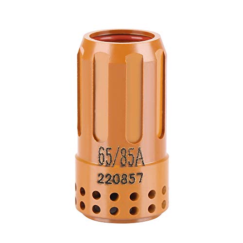 Plasma Cutter Swirl Ring, Retaining Cap Plasma Cutter Torch Swirl Ring Consumables 220857 for MAX45-105 Cutting Machine