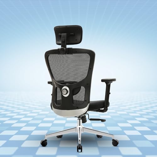 Image of Urban Pro Ergonomic Office Chair for Work | Multi-Lock | 3 Year Warranty | 2D Armrest | Adjustable Lumbar (2D Armrest, Multi Lock)