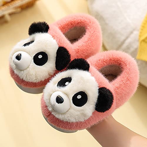 Girls Summer Sandals Size 1 Kids Cartoon Cotton Slippers Memory Foam Comfy House Stand Alone Slides for Kids2