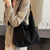 Zoom IMG-2 yaepoip suede tote bag for Zoom IMG-2 yaepoip suede tote bag for