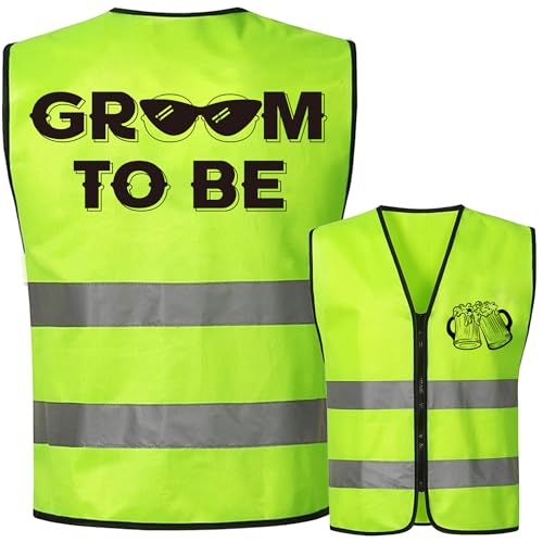 Aomaic Stag Do Party Accessories Men Funny Gifts for Men Stag Party Decorations Stags Do Outfit Funny Shirts Birthday Wedding Gifts Mens Bachelor Decorations Groom to be Gifts (GROOM TO BE)