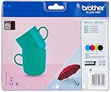 brother mfc-6490cw druckkopf kaufen 100 Jahre Lichtechtheit Brother International GmbH Original XL-Tintenpatronen LC-227 (schwarz, cyan, magenta, gelb) im Value-Pack, LC227XLVALBPDR