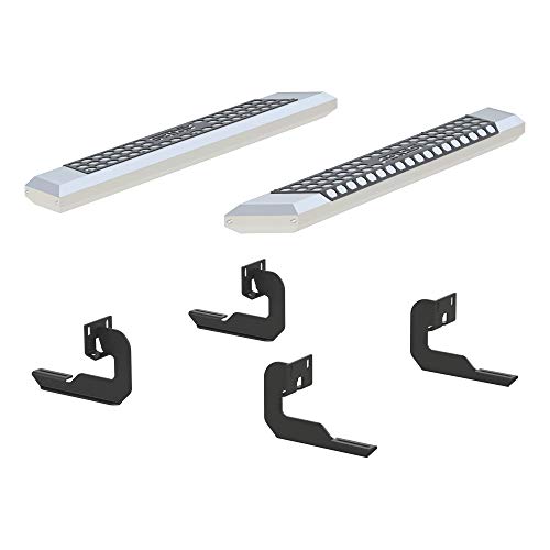 Estribos de aluminio cromado ARIES para Ford F-150 miniatura 2